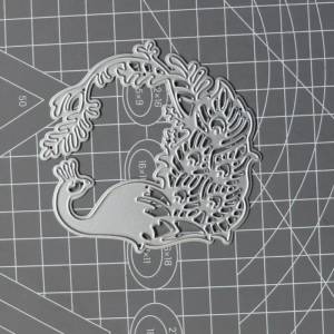 Металлические Вырубные штампы с изображением животных, павлина, нож, лезвие, форма, трафареты для рукоделия, скрапбукинга, изготовления поздравительных открыток