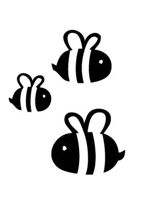 Трафареты Пчелы