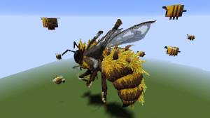 Пчелы из майнкрафта