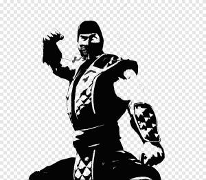 Mortal Kombat X Mortal Kombat 4 Джонни Кейдж PlayStation 2, Индио солари, монохромный, видеоигра png