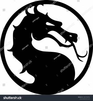 Vector Mortal Kombat Suitable Laser Cutting