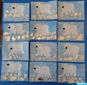 План-конспект интегрированного занятия «Медведь на льдинах»