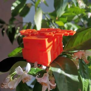 Бесплатный STL файл Minecraft пчела ・Шаблон для 3D-печати для загрузки・Cults