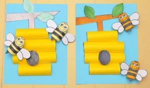 Аппликации пчела