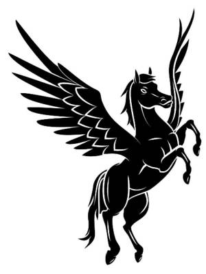 Трафареты Пегаса