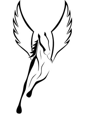 Трафареты Пегаса