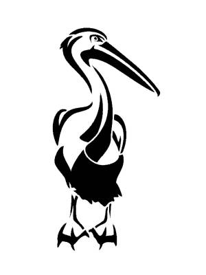 Трафареты Пеликана