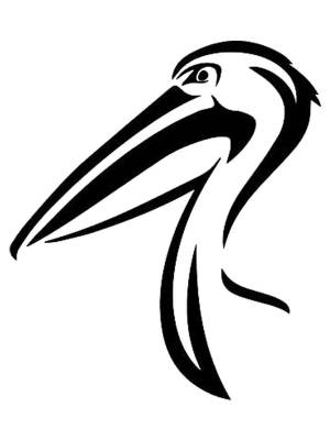 Трафареты Пеликана