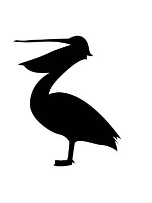 Трафареты Пеликана