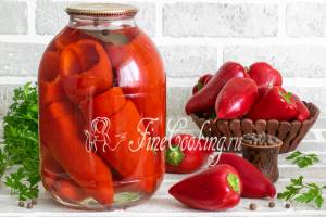 Перец для фарширования на зиму пошаговый рецепт