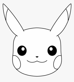 Трафареты пикачу маска