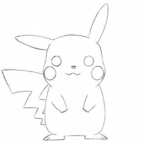 Рисунки карандашом пикачу