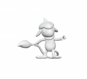 Файл STL POKEMON Smeargle 235・Шаблон для загрузки и 3D-печати・Cults