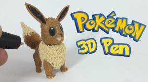 Making Eevee with 3D Pen