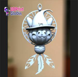 Файл STL ПИКАЧУ ЛОВЕЦ СНОВ ТЫКВА ХЭЛЛОУИН・Шаблон для 3D-печати для загрузки・Cults