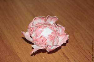 Пион из фоамирана своими руками