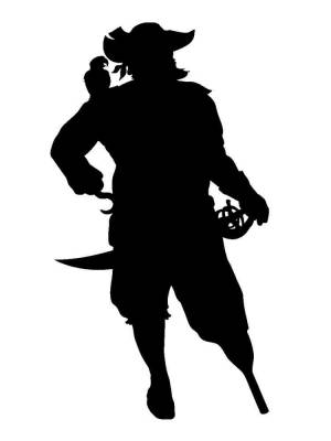 Трафареты Пирата