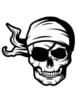 Трафареты Пирата