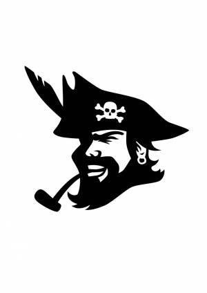 Трафареты Пират