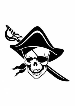 Трафареты Пират