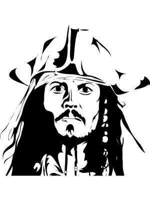 Трафареты Пирата