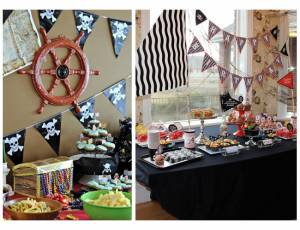 Детский день рождения в стиле пиратской вечеринки