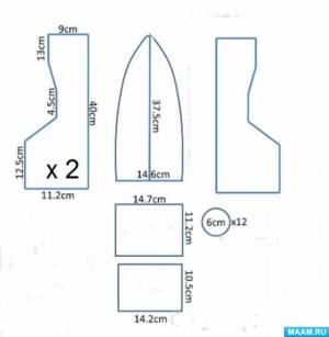 Поделка «Пираты Карибского моря»