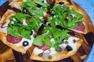 Тонкое хрустящее тесто для пиццы