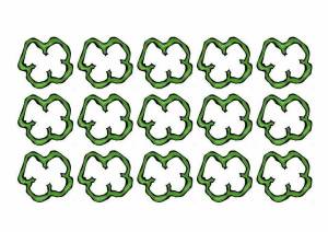 Шаблон пиццы для вырезания из бумаги, аппликации