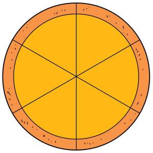 Бумажная пицца