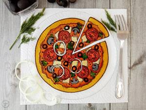 Аппликация пицца