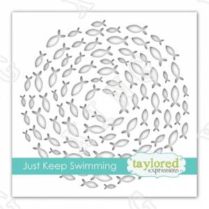 Новый шаблон для рисования, скрапбукинга, украшения ручной работы, просто держите плавание, сделай сам, слойные трафареты, цветная фотоформа