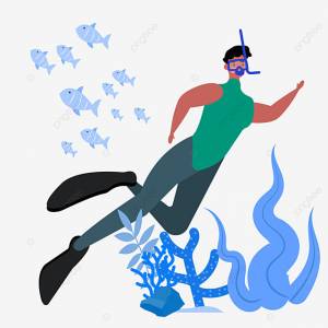 аквалангист и персонажи PNG , подводное плавание, персонаж, иллюстрация PNG картинки и пнг рисунок для й загрузки