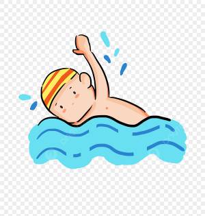 Летнее летнее плавание вольным стилем PNG , мальчик, лето, мультфильм PNG картинки и пнг PSD рисунок для й загрузки