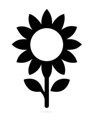 Трафареты Подсолнуха