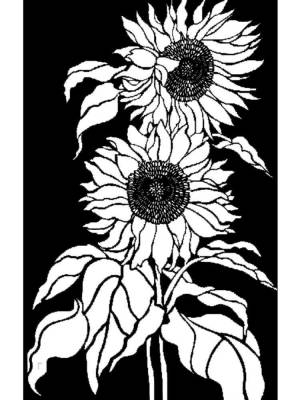 Трафареты Подсолнуха