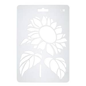 Трафарет Подсолнух