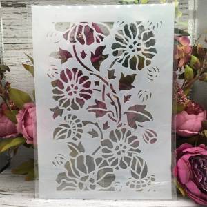 Трафареты  29 см в виде подсолнуха для самостоятельной сборки, настенная живопись, Искусственный Декоративный шаблон