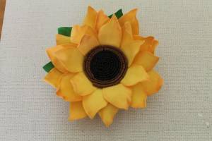 Мастер-класс Цветок подсолнуха из фоамирана
