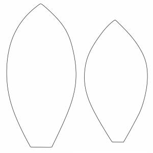 Шаблоны для цветов из фоамирана