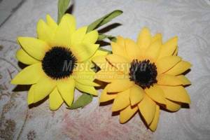 Брошь из фоамирана