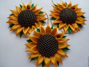 Поделка подсолнух своими руками
