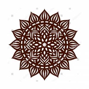 Новый шаблон для вырезания мандалы подсолнуха искусство Шаблон трафарет для рукоделия Скрапбукинг карты декоративные