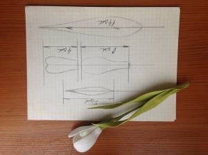 подснежник из фома с выкройкой