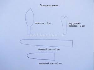 Подснежники из фоамирана своими руками