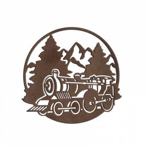 Металлический трафарет с рамкой поезда и рождественской елки, шаблон для рукоделия, тиснение для скрапбукинга, бумажная подарочная карта, форма для декора альбома