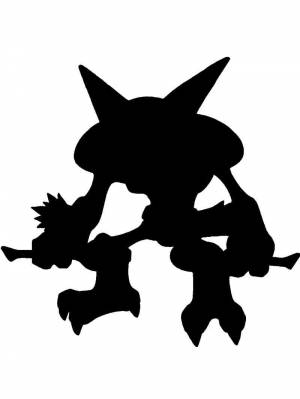 Трафареты Покемонов