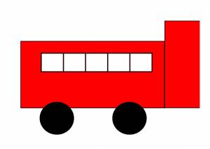 Шаблоны пожарной машины для вырезания из бумаги