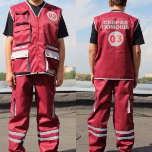 Медицинская форма и одежда Скорой помощи, пошив, продажа в Санкт-Петербурге