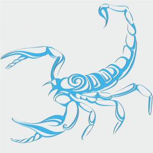 Трафарет Скорпион
